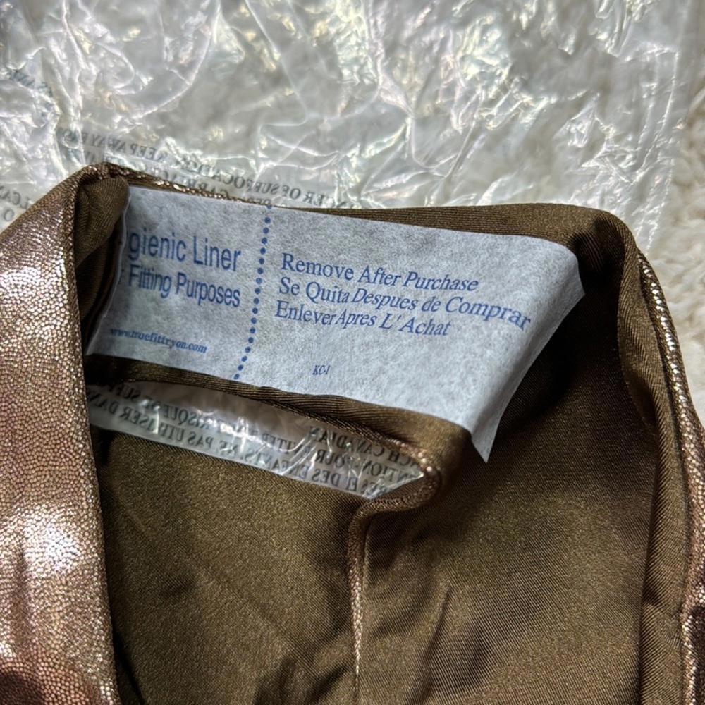 Good American Womens Foil Better Bikini Reversible Bottom Mocha Size XS New - Picture 10 of 12